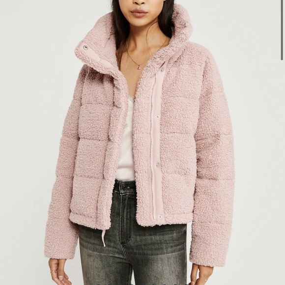 Abercrombie Sherpa Coat - Picture 1 of 5